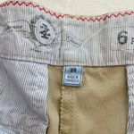 IZOD  Saltwater Chinos Tan Khaki Crop‎ Pants Photo 2