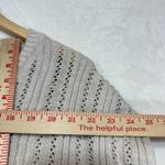 Joie  XS Pullover Open Knit Sweater Top V-Neck‎ Beige Boho Softgril Beachy Y2K Photo 5