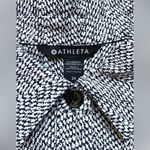 Athleta  Textured Plus Size Button Front Shirt Jacket Photo 4