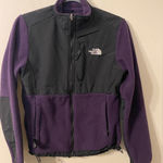 The North Face Womens Purple Black Full Zip Polartec Fleece Jacket‎ Size XS Photo 0