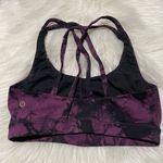 Lululemon Energy Bra (Shibori) Shibori Darkest Magenta Black Photo 4