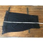 Maternal America Womens Dress Sz S Black Strapless Mesh Lace Trim Maternity‎ Photo 4