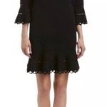 Ted Baker  Yazmin Knitted Frill Dress Dark Blue 2 Photo 0