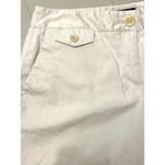 Talbots Petites Ecru Chino Bermuda Walking Shorts size 8P Photo 5