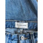 SLVRLAKE Stella High Waist Slim Straight Leg Jeans Badlands Womens Size 26 Blue Photo 7
