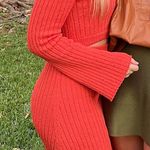 Burnt Orange Sweater Set Photo 1