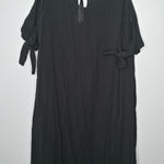 Soft Surroundings  black dress the tie sleeves Photo 0