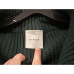 Varley  Carmen Rib-Knit Zip Through Cardigan Darkest Spruce Sweater Large L Photo 3