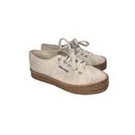 Superga  White Espadrille Shoes Trainers Women size 6 Photo 2