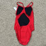 NWT TYR Life Guard Diamondfit Red One Piece Women Swim Size 38 Photo 4