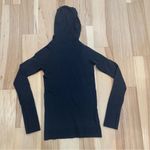 Lululemon  sz 4 Black hooded long sleeve top #hoodie Photo 2