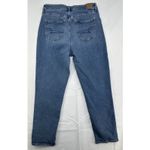 American Eagle  Mom Straight Leg Jeans Women's Size 14 Long Inseam 28 Stretch Photo 2