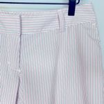 Adidas ClimaLite Striped Pink Golf Shorts Size 6 Photo 2