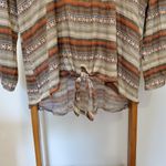 Absolutely Famous  Criss Cross V Knot Front Top 2X Photo 2