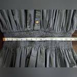 Pinch Work For You Navy Blue Smocked Waist Dress. In size Large Photo 9