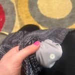 Lululemon Wunder Under HR Tight Leggings 28” Entwined Ice Grey Black Size 6 Photo 3