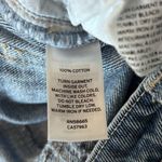 BP Women’s Nordstrom quilt high rise patchwork straight leg jeans size 25 Photo 11