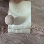 Bohme  Ruffle Short Sleeve Top in Rose Size Small Photo 4