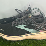 Brooks Ghost 14 Women's Size 8.5 B (Medium) Running Shoes Black Blue Pink Photo 0