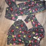 PINK - Victoria's Secret Victoria’s Secret PINK NEW Super soft matching Festive pajama set! Photo 0