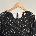 Cloth & Stone  by Anthropologie Sweetheart Tunic Dress Size Medium Black Photo 4