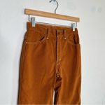 Vintage 60’s Burnt Orange Straight Flare Leg Retro Jean Size 25 Photo 3