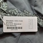 JJ's House Dress Women's Size 18W Gray Embroidered Sequin Formal Maxi Photo 5