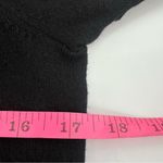 Tory Burch  Giselle logo button mock neck sweater black sz S Photo 5