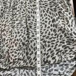 Cloth & Stone for Anthropologie Leopard Print Button Front Shirt Dress sz L Photo 5