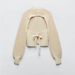 ZARA  Open Back Knit Top Photo 5