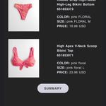 Hollister Bikini Set Top And Bottom Photo 2