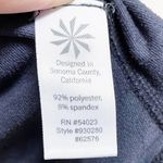 Athleta Blue Black Stretchy Half Zip Pullover Running Shirt Photo 4