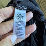 Athleta  Womens Black Floral Camo Patterned Running Shorts Attached Brief Small Photo 6