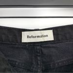 Reformation Melissa High & Skinny Jean Black Denim 27 Photo 5