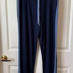 Nautica Navy Blue Long Sleeve and Pant Pajama Set Size L Photo 6