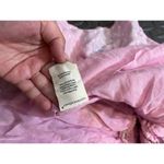 Love Shack Fancy  Aqua Pink Floral Ruffle Halter Dress Womens Size Small Photo 11