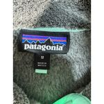 Patagonia Women PolarTec Gray Fleece Pullover Jacket Snap T Style Size M Photo 4