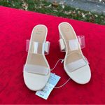 A New Day Nwt  Womens Ansel Double Band Open Toe Wedge Heels size 7 Photo 4
