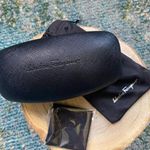 Salvatore Ferragamo New Ferragamo large black sunglasses case with cleaning cloth Photo 0