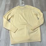 Johnny Was  Sweater NWT cashmere v neck textured sally womens Yellow (small) Photo 3