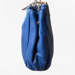 DKNY  Blue Genuine Leather Adjustable Crossbody Classic Designer Crossbody Bag Photo 5