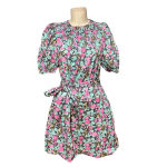 Roberta Roller Rabbit Roller Rabbit‎ Manusa Ainsley Mini Dress Black Floral Print Size Medium Photo 2