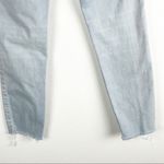 PacSun Light Wash Intentionally Ripped Distressed Ankle Skinny Jeggings, Size 28 Photo 9