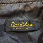 Linda Collection Late 80s Early 90s Black Scarf Print Windbreaker Jacket Large Photo 15