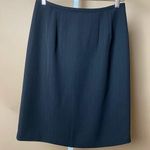 Norton Mcnaughton 8 Petite Pin Stripe Pencil Skirt office Career Classic Photo 0