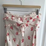 LAIT Collection Pink Floral Strapless NWT Size M, Fits like L in the bust Size M Photo 2