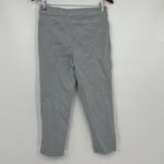 Habitat  gray pull on flat front stretch waist pants career casual size small Photo 4