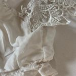 Tobi White Off The Shoulder Crop Top Photo 3