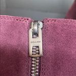 Coach Ombre Tall Knee Leather Suede Heel Boots Oxblood Size 8.5B 39 SOLD OUT HTF Photo 7