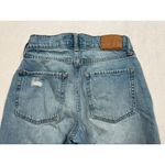 Aeropostale  Mom Jean Medium Wash Denim Distressed Destroyed Women's Size 00 Photo 2